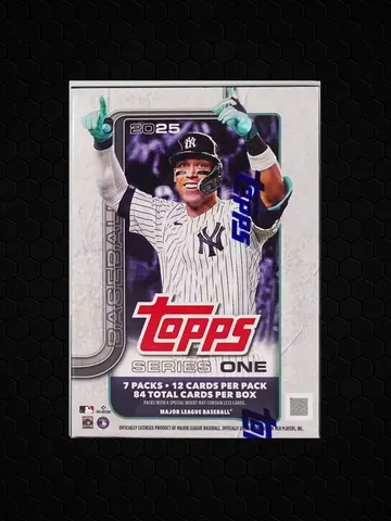 2025 Topps Series 1 Baseball Blaster Box, ungraded