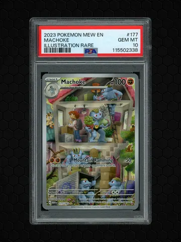2023 Pokemon 151 Machoke #177 PSA 10, PSA 10