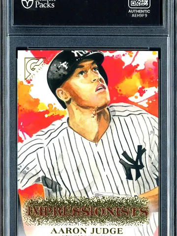 2018 Topps Gallery Impressionists Aaron Judge #I-24, ungraded