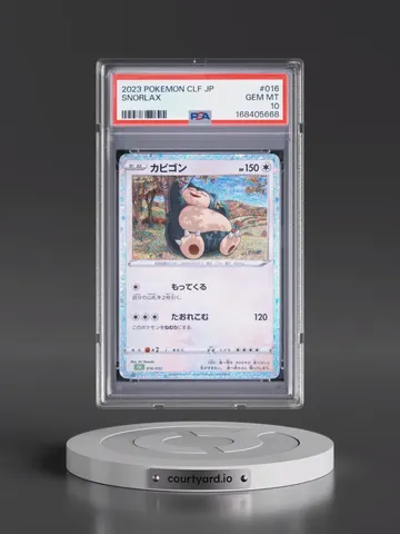 2023 Pokémon Clf-Trading Card Game Classic Venusaur & Lugia EX Deck Snorlax, PSA 10 GEM MINT