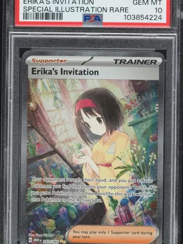 2023 #203 Erika's Invitation PSA 10 Mew EN-151 Pokemon, PSA 10