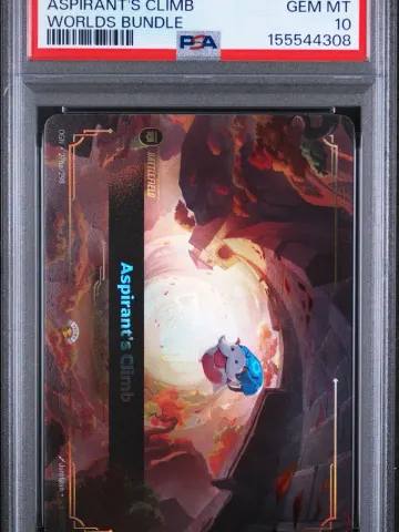 2025 #276a Aspirant's Climb PSA 10 Riftbound: League of Legends Ogn-Origins, PSA 10