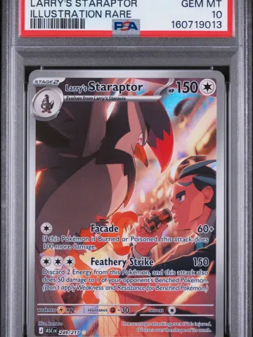 2026 #249 Larry's Staraptor PSA 10 Asc EN-Ascended Heroes, PSA 10