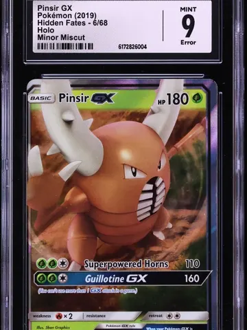 Pinsir GX #6, CGC 9