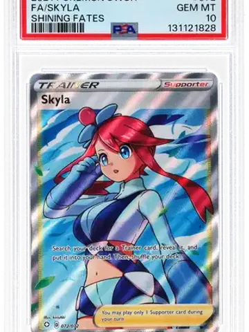2021 Fa/Skyla Shining Fates #072 Pokemon Sword & Shield Shining Fates [PSA GEM MT 10], ungraded