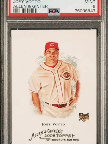 2008 TOPPS ALLEN & GINTER JOEY VOTTO - N227000096 (PSA MINT 9), PSA 9