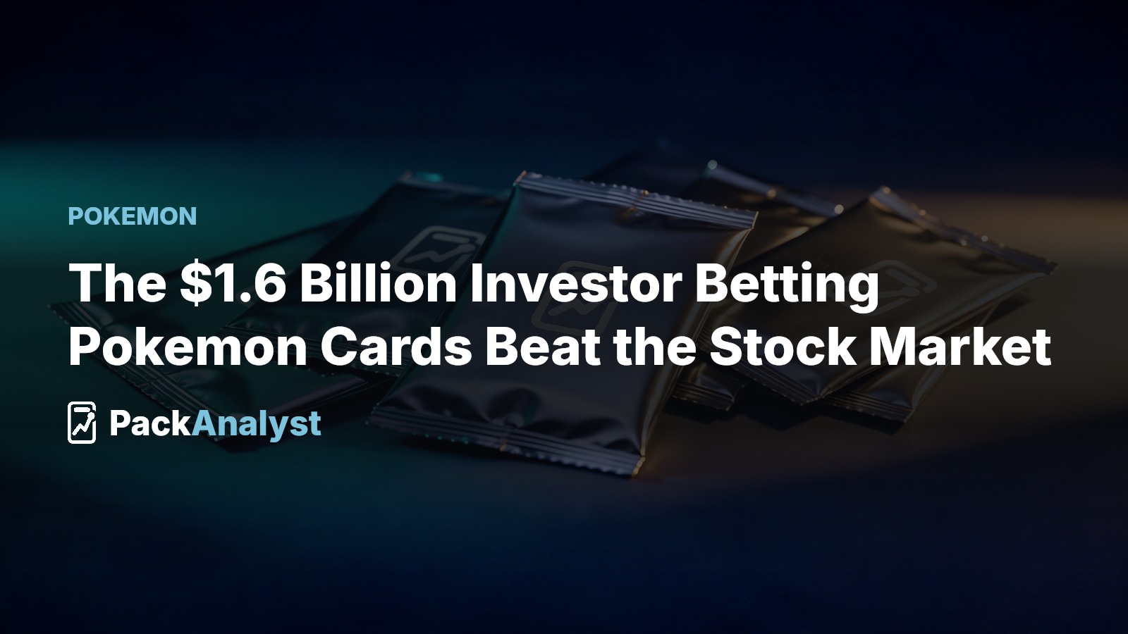 The $1.6 Billion Investor Betting Pokemon Cards Beat the Stock Market