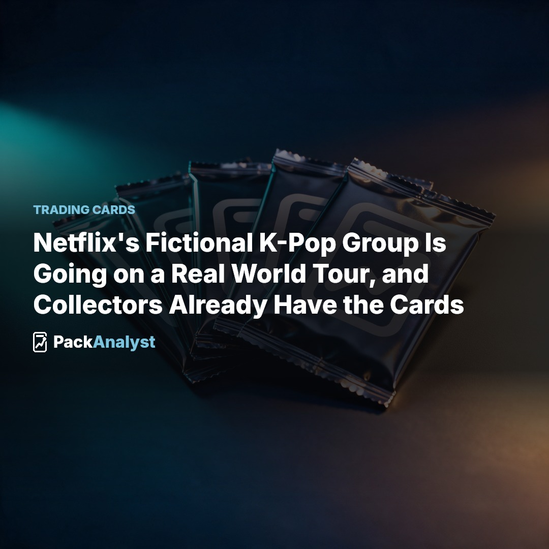 Netflix's Fictional K-Pop Group Is Going on a Real World Tour, and Collectors Already Have the Cards